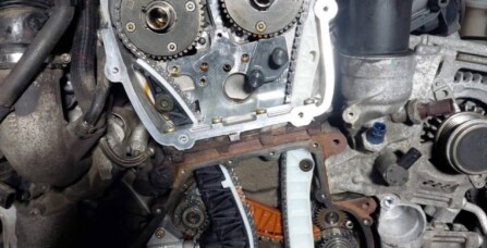 Заміна гідрокомпенсаторів та ланцюга ГРМ Audi A4B9 2.0 TFSI