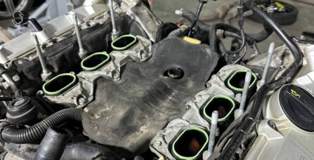 Заміна двигуна на Б/у Audi A6C7 3.0 TFSI