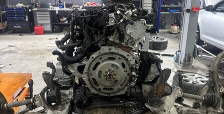 Заміна комплекта зчеплення та маховика Audi А4B9 2.0 TFSI DQ382 DSG7