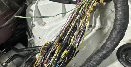 Ремонт електропроводки в наслідок неякісного відновлення з США Audi A6C8