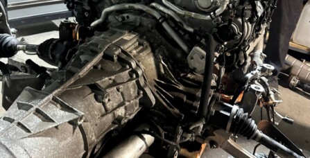 Заміна комплекта ланцюгів ГРМ та профілактика турбокомресорів Audi RS6C8 4.0 TFSI