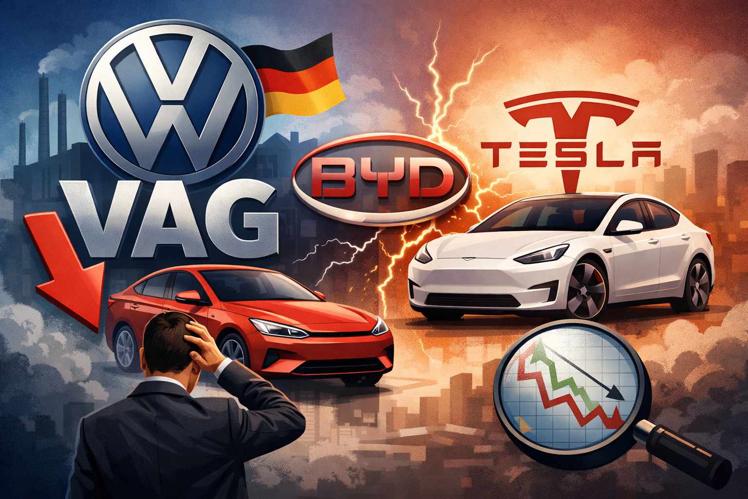 Як VAG реагує на конкуренцію з BYD і Tesla — чи зможе Європа наздогнати Китай?