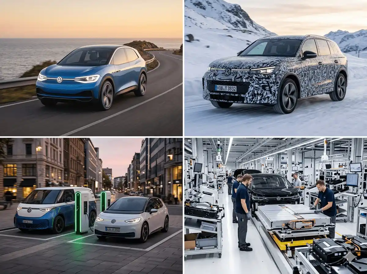 Volkswagen готує понад 20 нових моделей у 2026 році — від ID. Cross до електричного Tiguan
