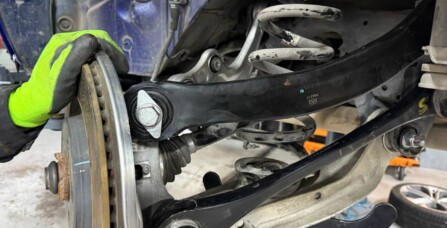 Заміна ричагів задньої підвіски відновлення після ДТП Audi Q5 2.0 TFSI