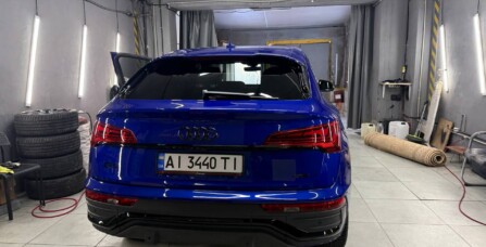 Хімчистка авто/ відновлене полірування та покриття керамічним захистом Audi Q5 2.0 TFSI