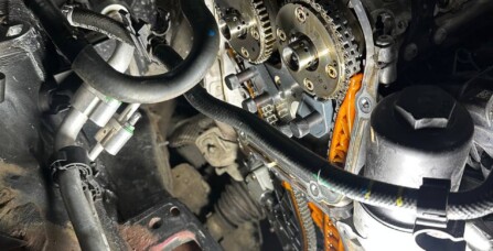 Стук у двигуні на холодну Skoda Octavia A7 2.0 TSI