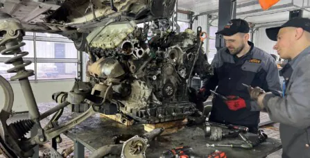 Гильзовка двигателя Audi Q7 3.0 TFSI