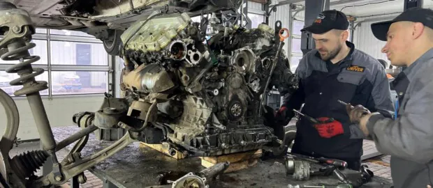 Гильзовка двигателя Audi Q7 3.0 TFSI