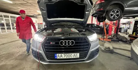 Ремонт системы Start-Stop Audi SQ 7 4.0 TDI