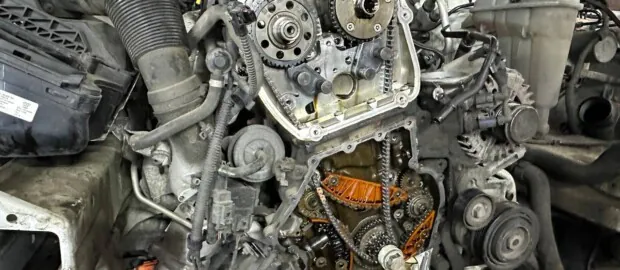 Замена комплекта ГРМ Audi A4 B8 2.0 TFSI