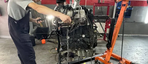 Ремонт двигателя Audi A6 C7 2.0 TDI