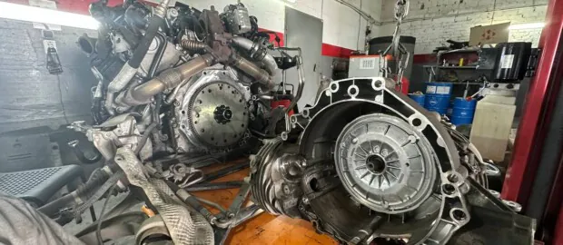 Замена маховика Audi A4 B8 3.0 TDI