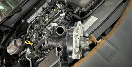 Замена насоса охлаждения Volkswagen Golf 2.0 TSI