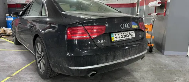 Установка Car Play Audi A8 3.0 TFSI